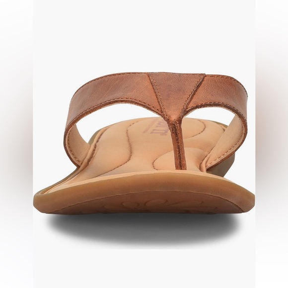 Born Women’s Ciara Flip Flop Brown Sandal - Picture 3 of 9